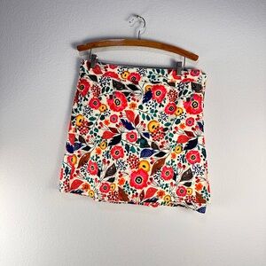 RipSkirt Hawaii Floral Wrap Skirt Sz L